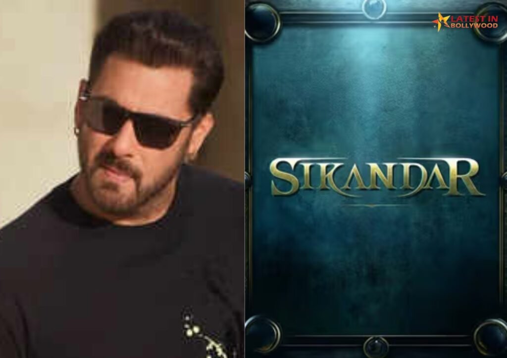 Salman Khan to Start Shooting For his next film Sikander. 